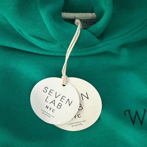Seven Lab Tracksuit "Why not..." Green Warm  New, Size M - Picture 17 of 17